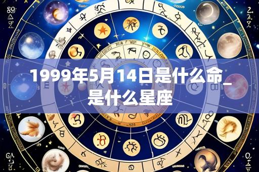 1999年5月14日是什么命_是什么星座