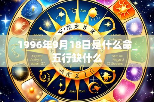 1996年9月18日是什么命_五行缺什么