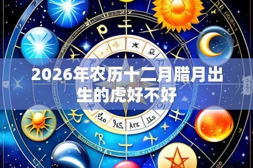 2026年农历十二月腊月出生的虎好不好