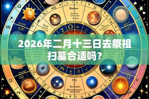 2026年二月十三日去祭祖扫墓合适吗?