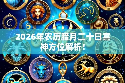 2026年农历腊月二十日喜神方位解析！