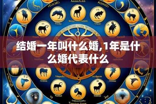 结婚一年叫什么婚,1年是什么婚代表什么