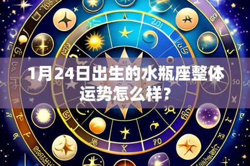 1月24日出生的水瓶座整体运势怎么样?