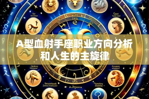 A型血射手座职业方向分析和人生的主旋律