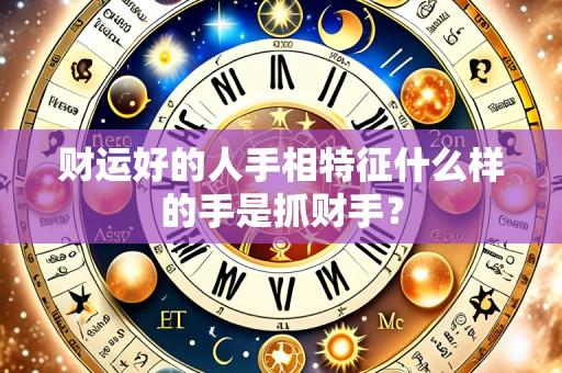 财运好的人手相特征什么样的手是抓财手？
