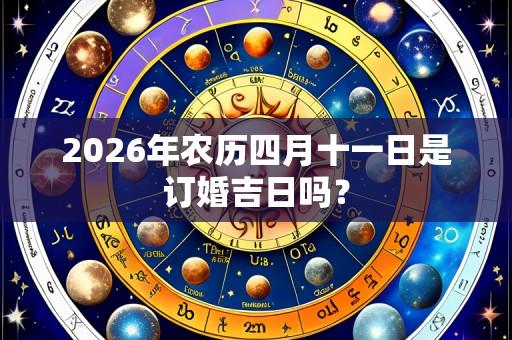 2026年农历四月十一日是订婚吉日吗?