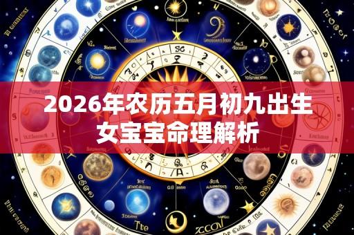 2026年农历五月初九出生女宝宝命理解析