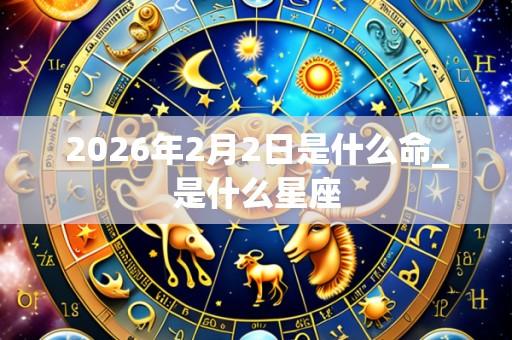2026年2月2日是什么命_是什么星座