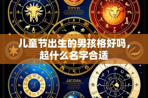 儿童节出生的男孩格好吗,起什么名字合适