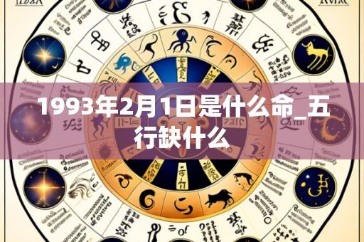 1993年2月1日是什么命_五行缺什么