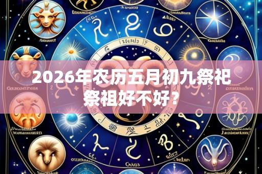 2026年农历五月初九祭祀祭祖好不好?