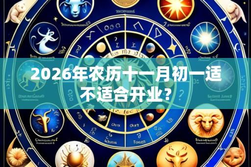 2026年农历十一月初一适不适合开业?
