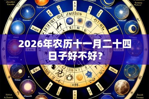 2026年农历十一月二十四日子好不好？