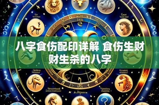 八字食伤配印详解 食伤生财财生杀的八字