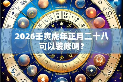2026壬寅虎年正月二十八可以装修吗?