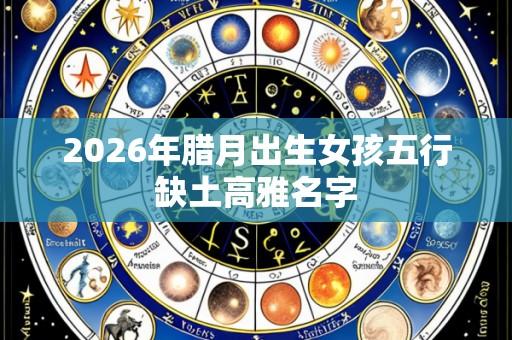 2026年腊月出生女孩五行缺土高雅名字