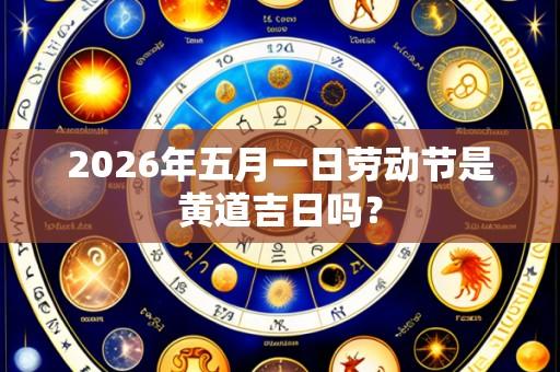 2026年五月一日劳动节是黄道吉日吗？