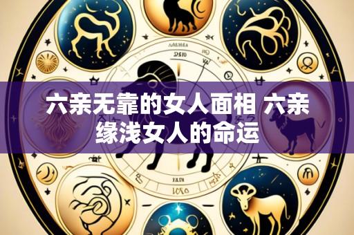 六亲无靠的女人面相 六亲缘浅女人的命运