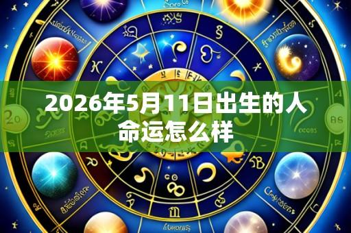 2026年5月11日出生的人命运怎么样