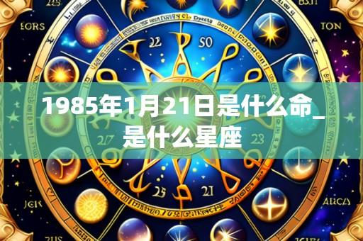 1985年1月21日是什么命_是什么星座