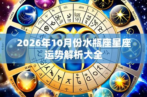 2026年10月份水瓶座星座运势解析大全