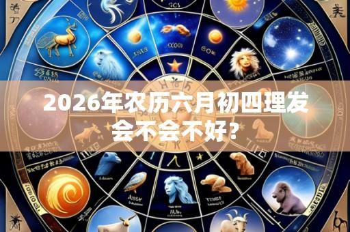 2026年农历六月初四理发会不会不好?