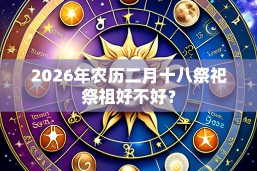 2026年农历二月十八祭祀祭祖好不好？