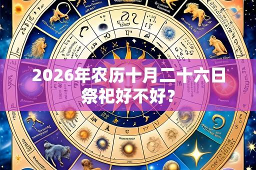 2026年农历十月二十六日祭祀好不好？