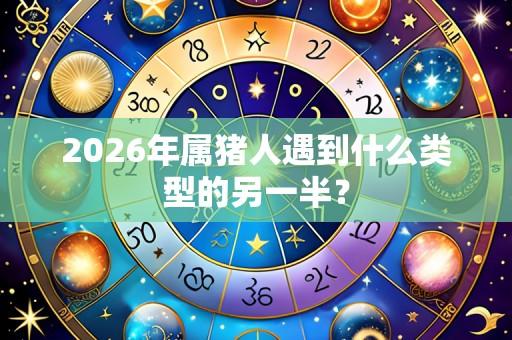 2026年属猪人遇到什么类型的另一半？