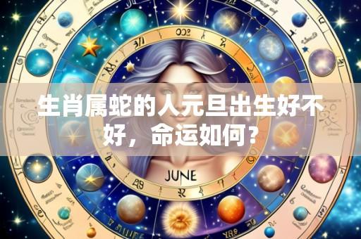 生肖属蛇的人元旦出生好不好,命运如何?