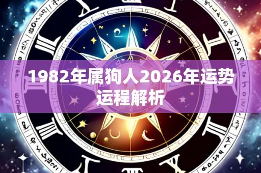 1982年属狗人2026年运势运程解析
