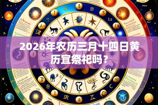 2026年农历三月十四日黄历宜祭祀吗？