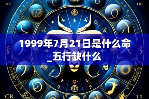 1999年7月21日是什么命_五行缺什么