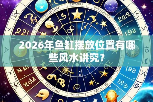 2026年鱼缸摆放位置有哪些风水讲究？