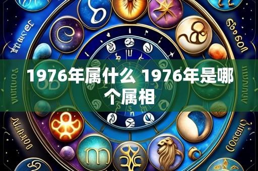 1976年属什么 1976年是哪个属相