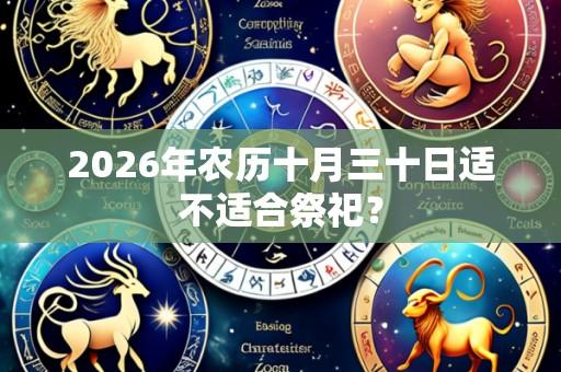 2026年农历十月三十日适不适合祭祀?