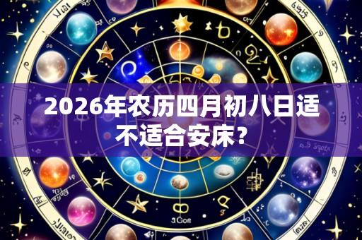 2026年农历四月初八日适不适合安床?