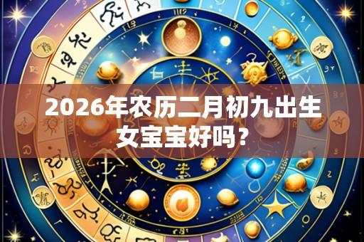 2026年农历二月初九出生女宝宝好吗？