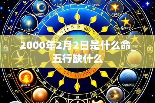2000年2月2日是什么命_五行缺什么