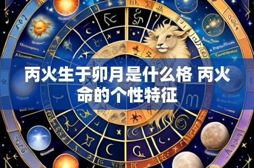 丙火生于卯月是什么格 丙火命的个性特征