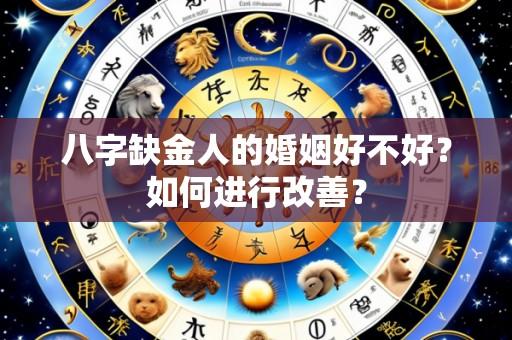 八字缺金人的婚姻好不好？如何进行改善？
