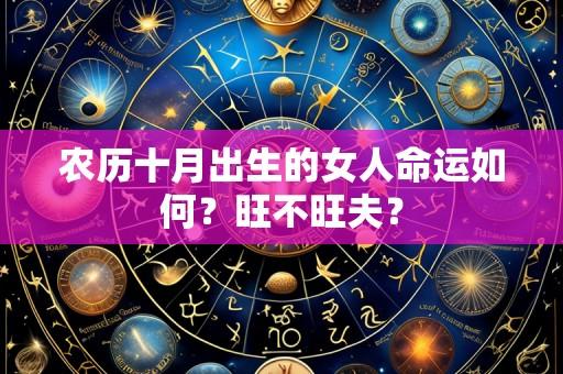 农历十月出生的女人命运如何？旺不旺夫？