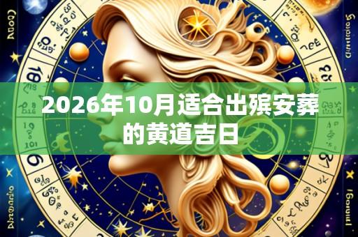2026年10月适合出殡安葬的黄道吉日