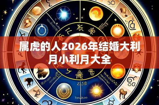 属虎的人2026年结婚大利月小利月大全