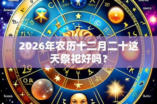 2026年农历十二月二十这天祭祀好吗?