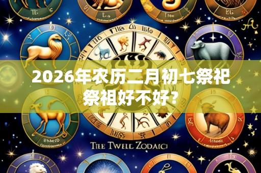 2026年农历二月初七祭祀祭祖好不好?
