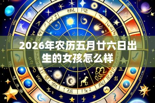 2026年农历五月廿六日出生的女孩怎么样