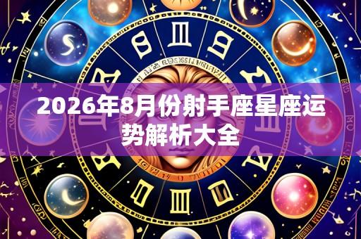 2026年8月份射手座星座运势解析大全