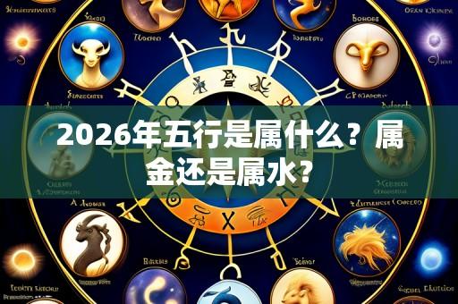 2026年五行是属什么？属金还是属水？