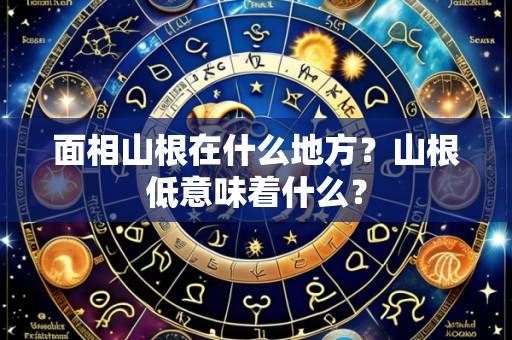 面相山根在什么地方?山根低意味着什么?